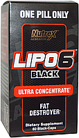 Жироспалювач Nutrex Research Lipo-6 Black Ultra Concetrate 60cap