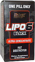Жиросжигатель Nutrex Research Lipo-6 Black Ultra Concetrate 60cap