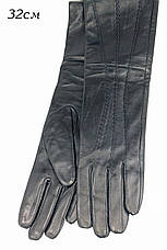 Жіночі шкіряні сенсорні рукавички Маленькі, фото 2
