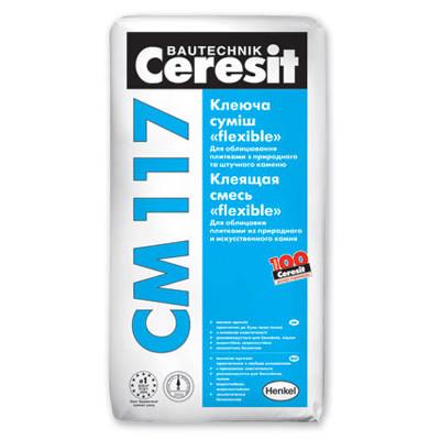 Клеюча суміш Ceresit CM 117, 25 кг