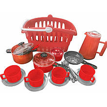 Набір іграшкового посуду Іриска-8