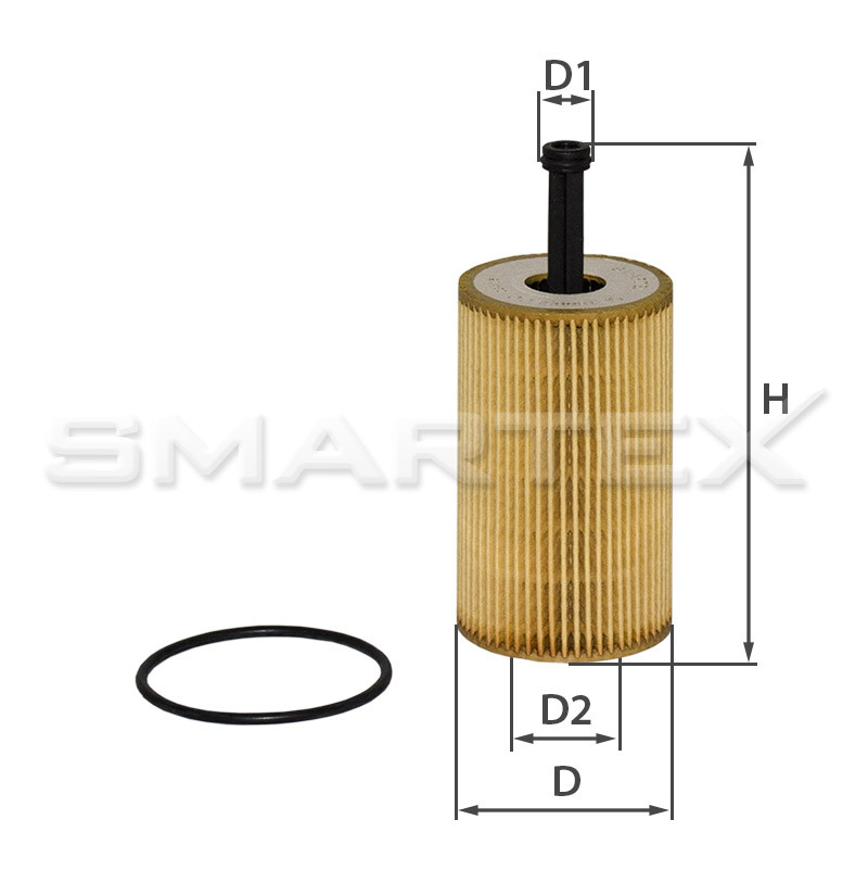 Фільтр масляний SMARTEX ОЕ18005ЕСО (SCT SH 4725 P)