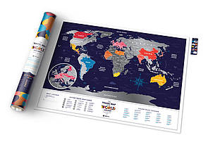 Скретч Мапа світу Travel Map Holiday