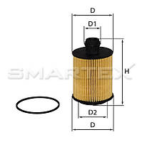 Фильтр масляный SMARTEX ОЕ18021ЕСО (SCT SH 4060 P)