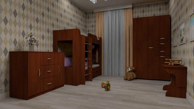 Твикс-2 Компанит в интерьере детской