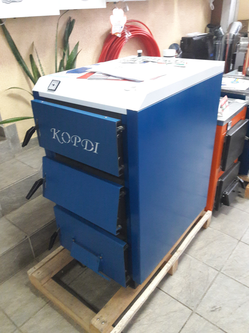 Корді АОТВ — 26-30ЕТ (6 мм) твердопаливний котел із подовженою папкою
