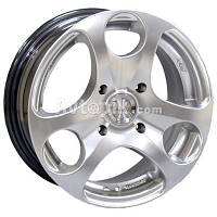 Литые диски Racing Wheels H-344 R14 W6 PCD4x100 ET35 DIA67.1 (silver)