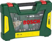 Набор сверл TiN и бит 91 элементов Bosch V-Line 2607017195