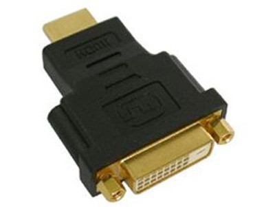 Перехідник DVI (мама) — HDMI (тато) адаптер male female мама тато