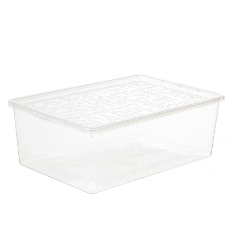 Купить Ящик Plast Team для хранения женской обуви Basic Shoe Box 9.5л ...