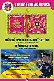 Стенд "Символи військової честі" в кабінет ЗАХИСТ ВІТЧИЗНИ