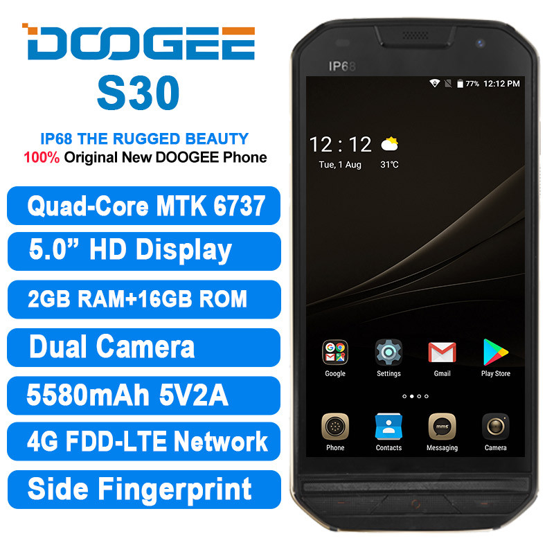 Doogee s30 black
