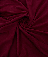 Фліс (ш 160 см), колір бордо для пошиття халатів, спортивних костюмів, виробів, покривал.