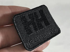 Нашивка HELLY HANSEN колір чорний 50x35 мм, фото 1