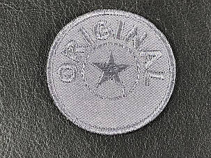 Нашивка original колір сірий 45 мм, фото 1