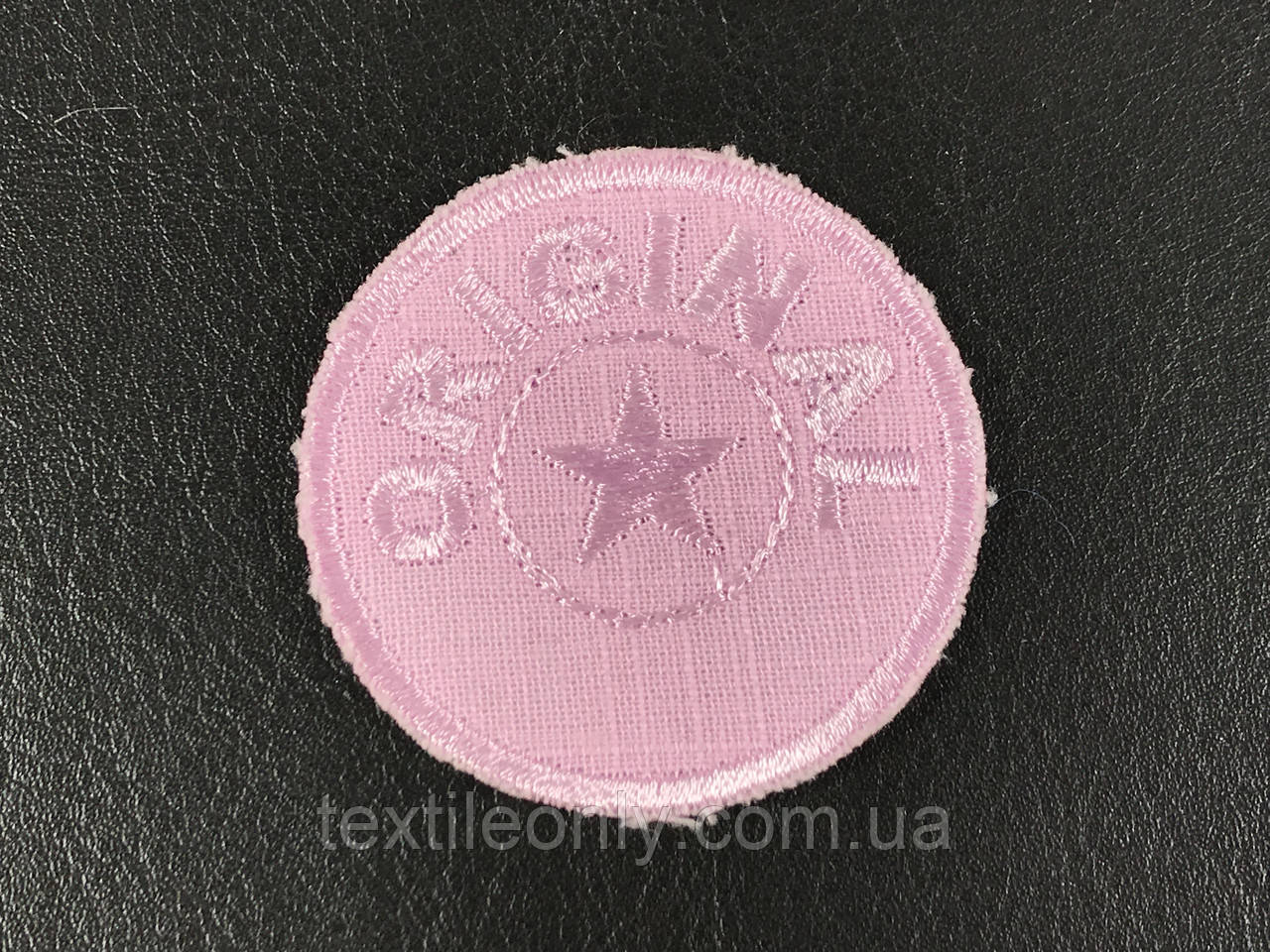 Нашивка original колір бузковий 45 мм