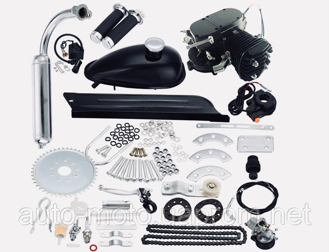 Двигатель на велосипед Ф80 cc без стартера чёрный, цена 5513 грн - Prom ...