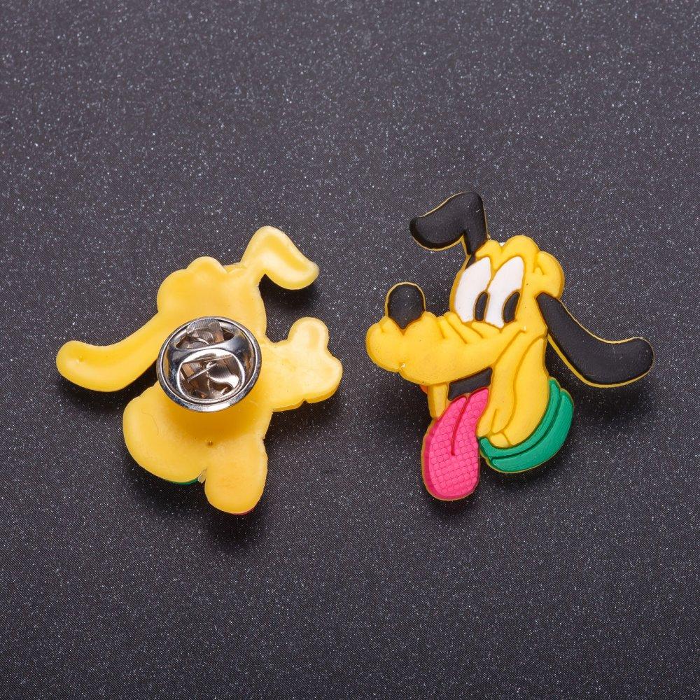 УЦІНКА Брошка "Собачка" на викрутці d-3см, фото 1