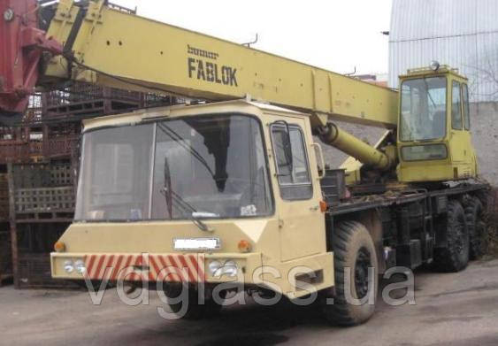 Лобове скло на автокран Fablok, Фаблок