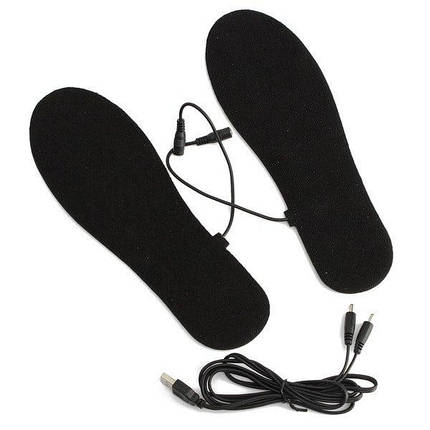 Устілки для взуття з підігрівом від USB 37-45 термоустілки Електроустілки електричні, фото 2