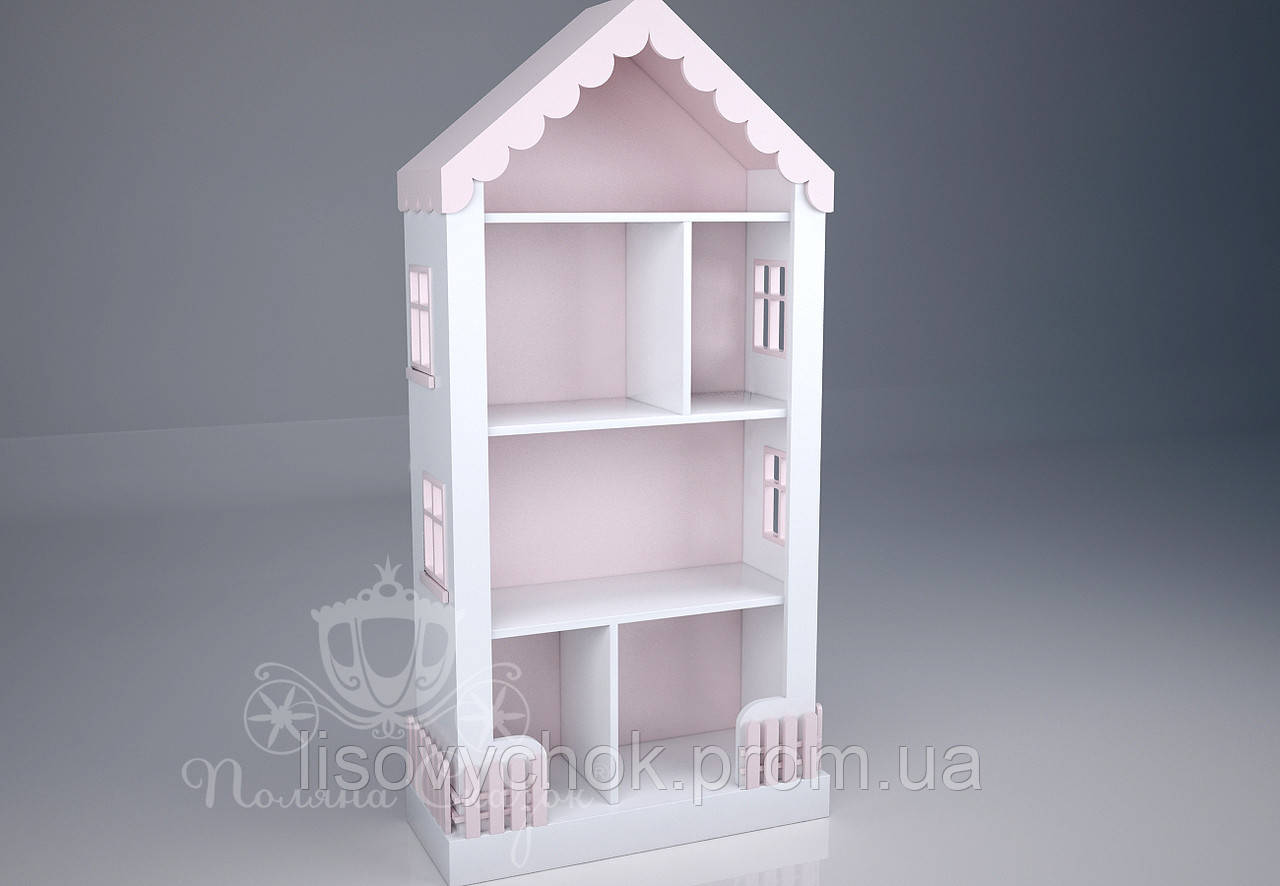 Будиночок для Барбі з парканчиком. Pink