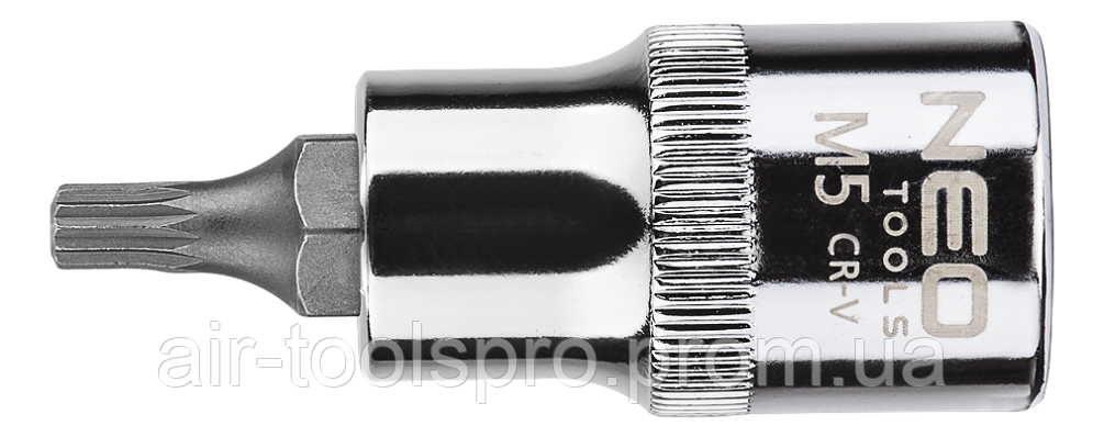Наконечник Spline з головкою 1/2", NEO TOOLS