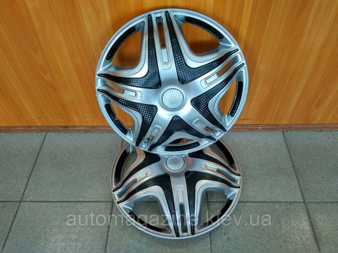 Ковпаки переднього колеса Газель R16 "Дакар Super Silver" (випуклі)