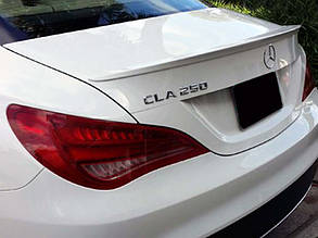 Спойлер Mercedes CLA (C117) на кришку багажника 2013-