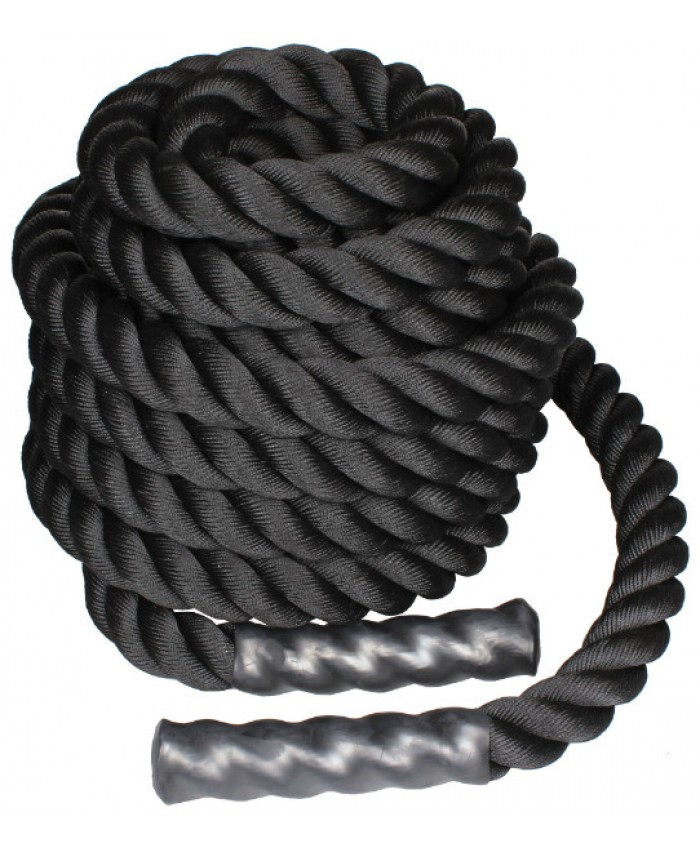 Канат для кросфіту 6 м black LiveUp LS3676-6