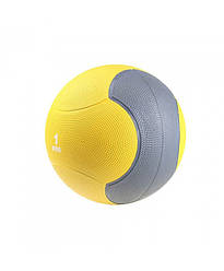 Медбол твердий 1 кг MEDICINE BALL LiveUp LS3006F-1