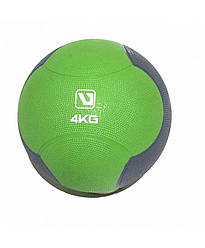 Медбол твердий 4 кг MEDICINE BALL LiveUp LS3006F-4