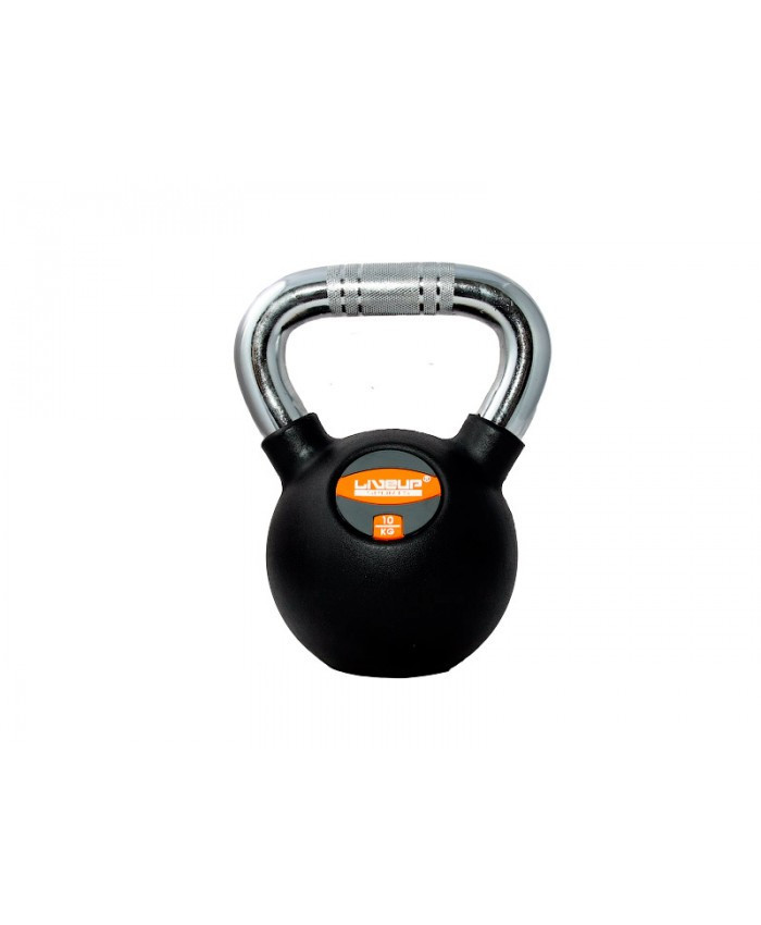 Гиря в гумовій оболонці 10 кг LiveUp LS2044-10, фото 1