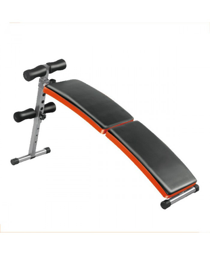 Купить Раскладная скамья для пресса black+orange LiveUp LS1209, цена ...