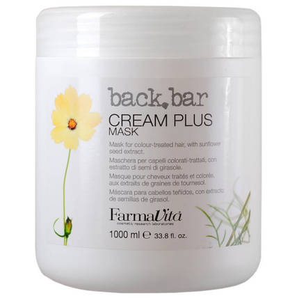 Маска для волосся легка захисна FarmaVita BACK BAR Cream Plus 1000 мл, фото 1