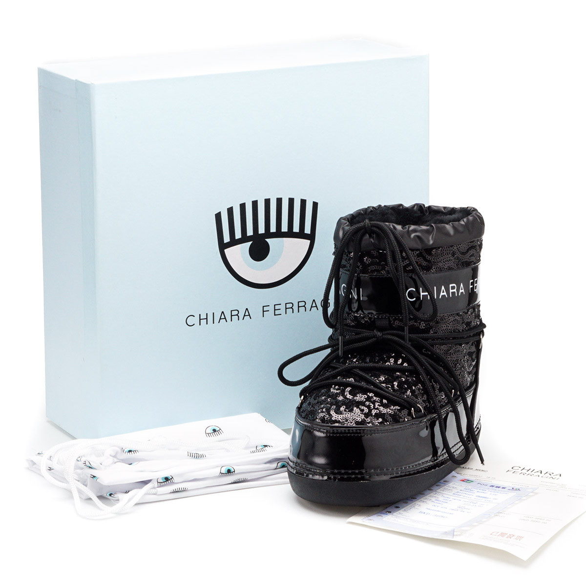 Snow Boots  Chiara Ferragni (Black) (Size S)