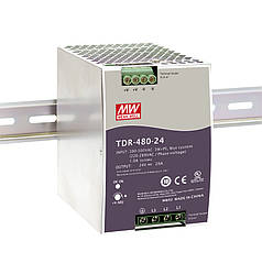 TDR-480-48 Блок живлення на Din-рейку 3-фазний Mean Well 480вт, 48 в, 10 А