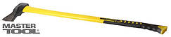 Сокира - колун з клиноподібним полотном Mastertool 2200 грам ( ручка скловолокно з TPR покриттям )