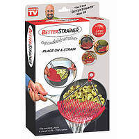 Силиконовый дуршлаг Better Strainer