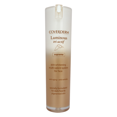 Освітлювальний нічний крем для обличчя Luminous Tri-Actif Coverderm 