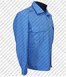 Сорочка формена біла, кремова, блакитна офіцерська, довгий рукав, фото 3