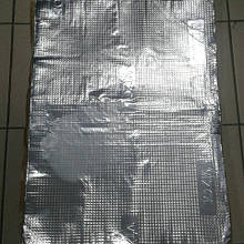 Безшумка шумоізоляція вібропоглинальна Vizol 700 на 500 на 1.3 мм бітіл-каучук з фольгою