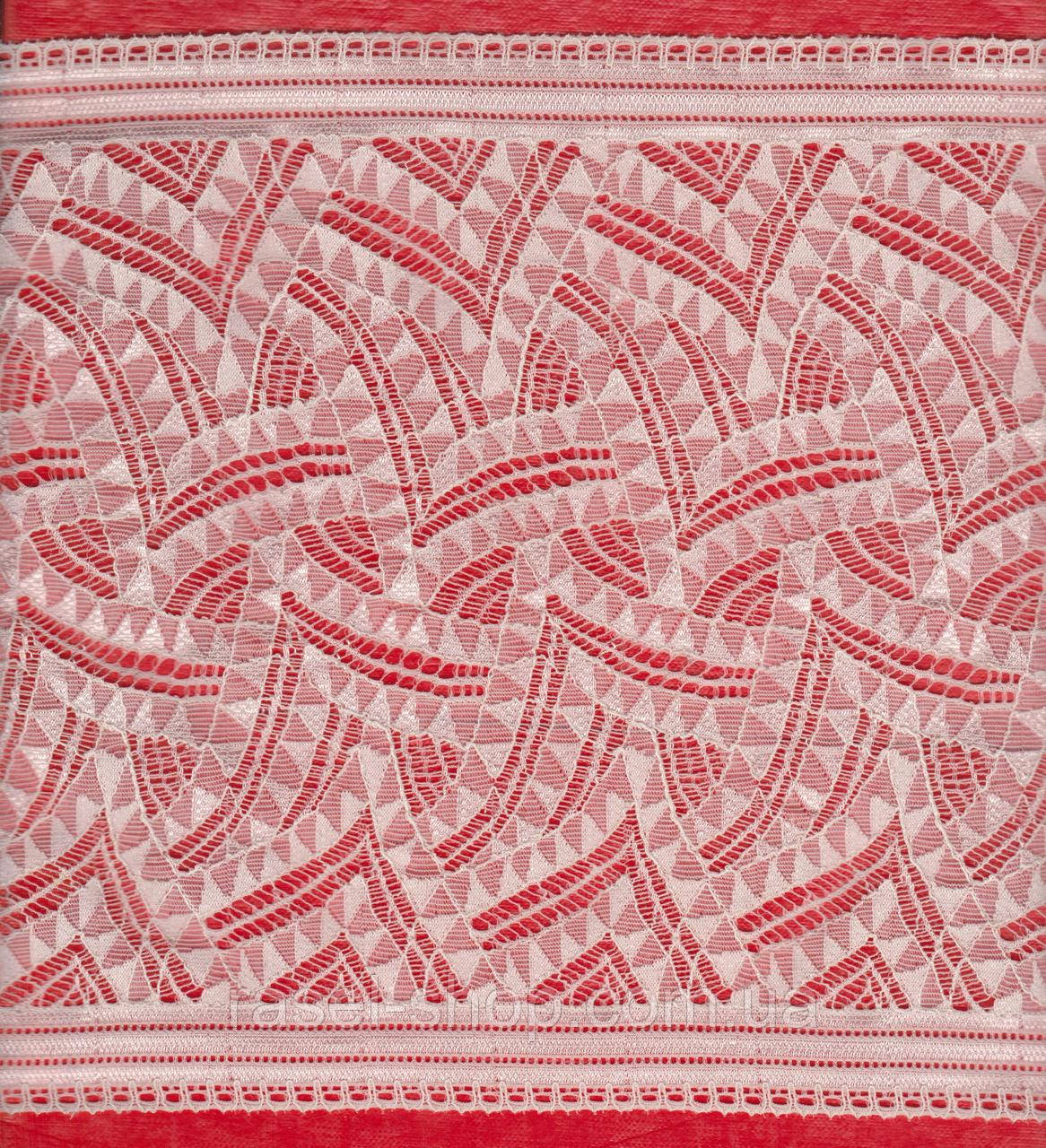 Мереживо стрейч 1276-17 BEJ 22CM, фото 1