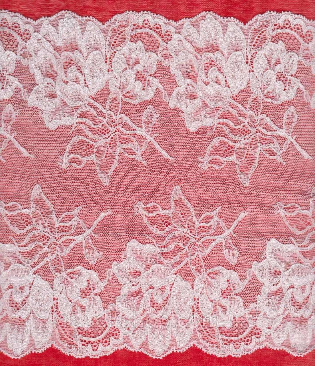 Мереживо стрейч 2212-18CWB1 FIKSE 23CM, фото 1