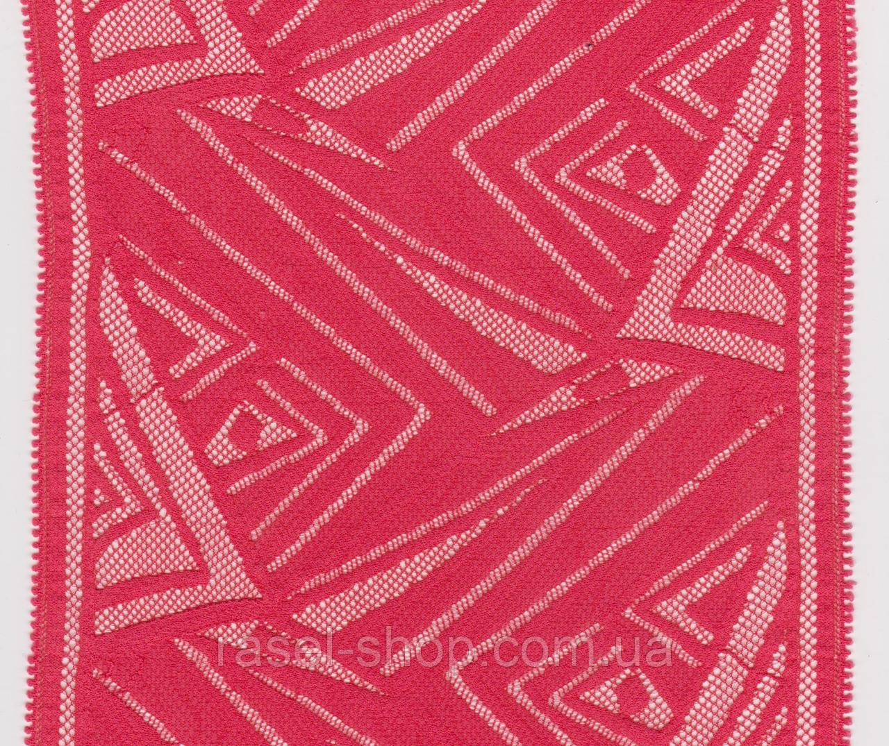 Мереживо стрейч корал 17см 1286-18, фото 1