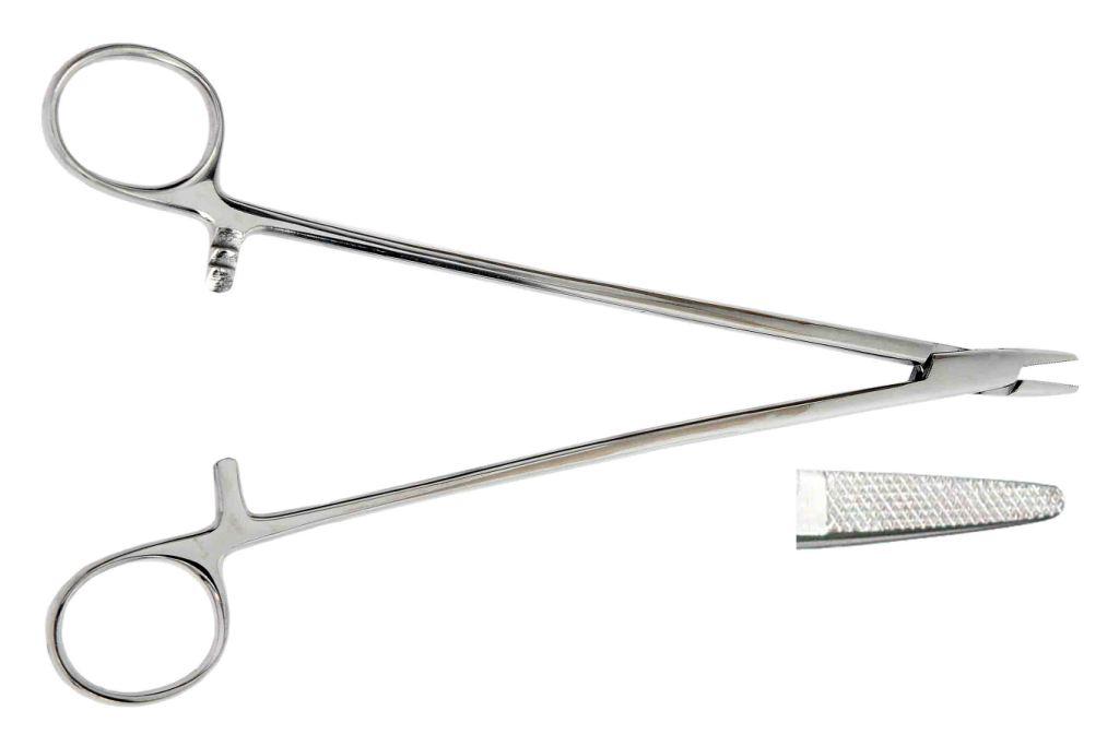 Голкотримач загальнохірургічний (160 мм), фото 1