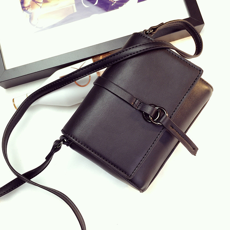 Женская мини сумочка черная на молнии опт купить со скидкой за 430 ...