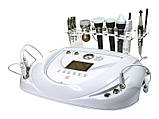 Косметологічний комбайн настільний 5в1 (уз скрабер, фонофорез, мікродермабразія, електропорація, мікрострум), фото 2