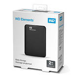 Зовнішній вінчестер 2ТB WD 2.5"/BLACK WDBU6Y0020BBK-WESN Elements USB 3.0 БН (код 654535), фото 7