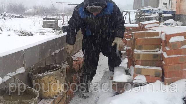 Якість цегляної кладки в зимових умовах