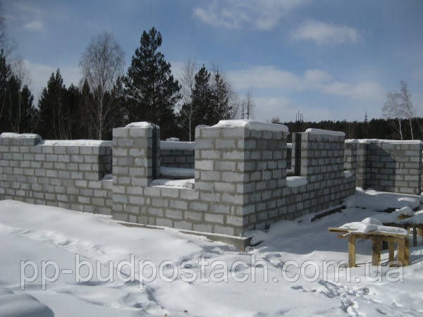 Якість цегляної кладки в зимових умовах